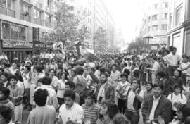 Manifestación callejera