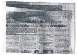 Cuál es la situación de los juicios