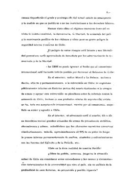 Estudio de los informes de violaciones de derechos humanos en Chile, con particular referencia a ...