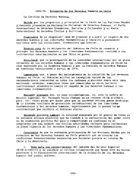 Situación de los derechos humanos en Chile (1)