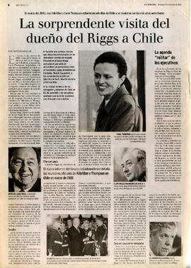 Riggs: Detalles del informe que complica a la familia Pinochet (3)