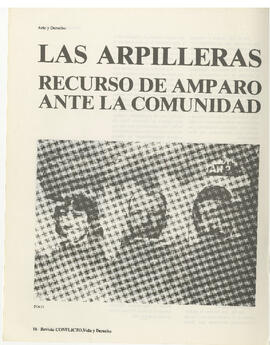 Las Arpilleras: Recurso de amparo ante la comunidad (2)