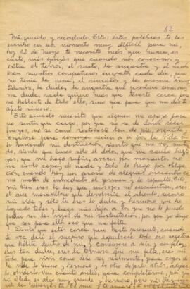 Mi querido y recordado Tito: estas palabras te las escribo en un momento...