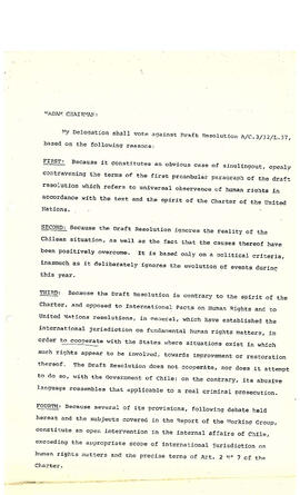Madam Chairman… (1)