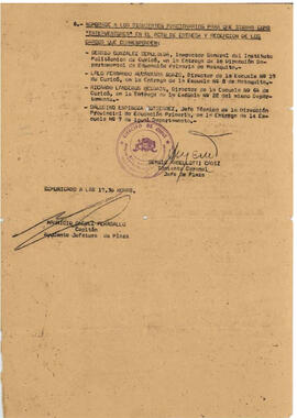 Comunicado N° 26 de la Jefatura de la Plaza de la Guarnición de Curicó (2)