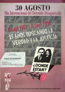 25 años buscando la verdad y la justicia