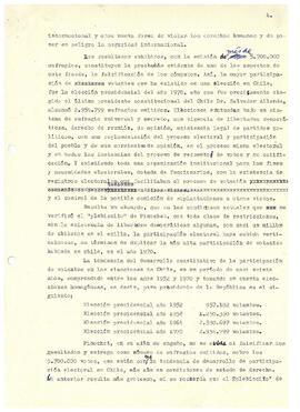 Plebiscito de Pinochet: Una farsa y una nueva violación de los derechos humanos. (4)