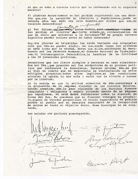 Señor Patricio Aylwin, Victor Barrueto, Germán Correa, Manuel Mandujano, Ricardo Nuñez... (3)