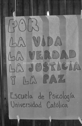 Pancartas universitarias