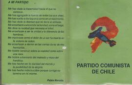 Libreta Partido Comunista 1994 - 1995