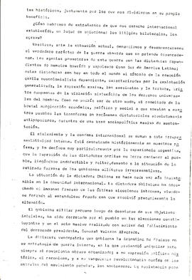 Declaración sobre conflicto Chile-Argentina por el Canal del Beagle (2)