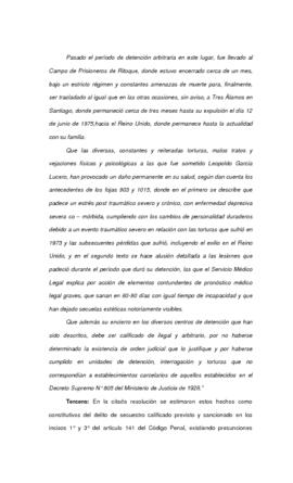 Corte Suprema de Justicia. Extradición del perpetrador (3)