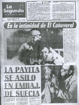 La Segunda, 5 de diciembre 1973 (portada)