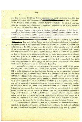 La violación flagrante y masiva de los derechos humanos en Chile: un desafío a la comunidad inter...