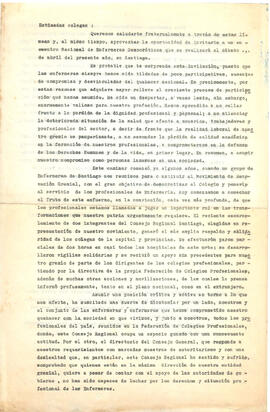 Estimadas Colegas... (1)