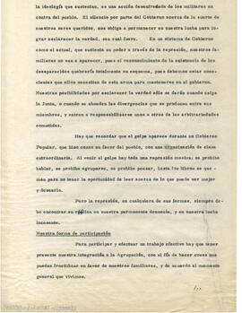 Análisis informe general jornadas zona oriente - grupo I (2)