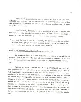 Psicología del miedo en las situaciones de represión política (53)