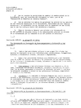 Informe de la Subcomisión de prevención de discriminaciones y protección a las minorías sobre su ...