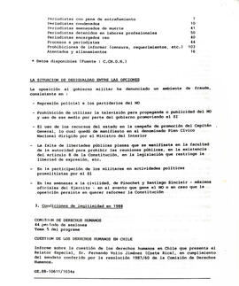 Pautas de orientación para la observación del plebiscito en Chile. (11)