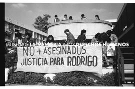 Memorial Para Rodrigo Rojas, Santiago 88