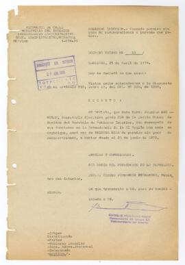 Decreto Exento Nº50
