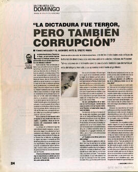 La dictadura fue terror, pero también corrupción (1)