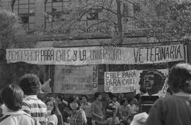 Manifestación universitarios