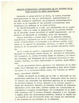 Comisión Internacional investigadora de los crímenes de la junta militar en Chile