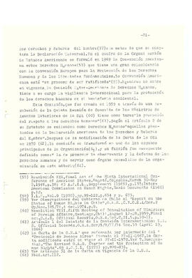 La protección de los derechos del hombre y el impacto de las situaciones de emergencia según el d...