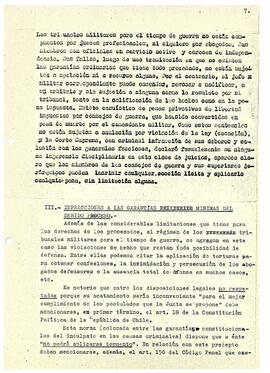 El carácter antijurídico de los procesos contra partidarios y simpatizantes del gobierno de la Un...