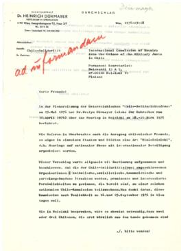 Werte Freunde: In der Plenarsitzung...
