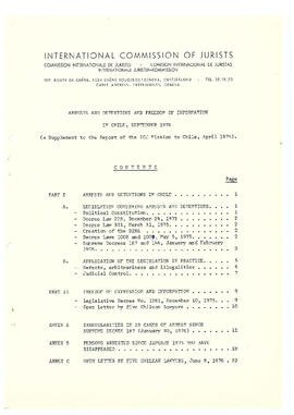 Arrests and detentions and freedom of information in Chile (2)