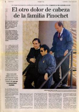 El otro dolor de cabeza de la familia Pinochet