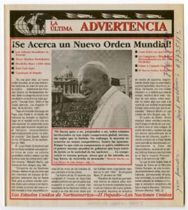 La Ultima Advertencia.