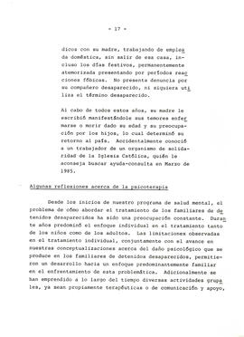 El daño psicológico y la psicoterapia de los familiares de detenidos desaparecidos (18)