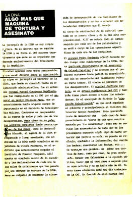 Chile Acusa. Cuaderno n°1 que el pueblo de Chile sigue contra el jefe supremo de la DINA-CNI Agus...