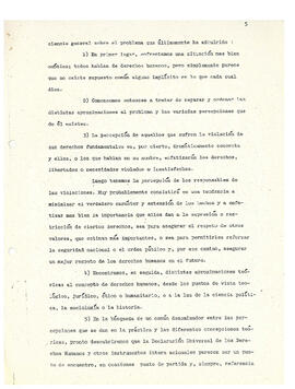 Derechos humanos: sugerencias sobre prioridades para investigación y reflexión (6)