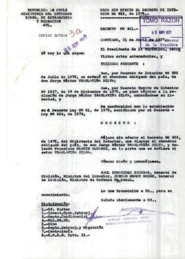 Decreto N° 401