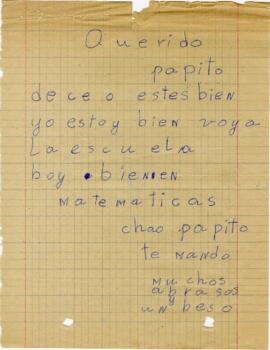 Querido Papito deseo que estés bien