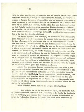 Régimen de terror en Chile y detenidos políticos desaparecidos. (23)