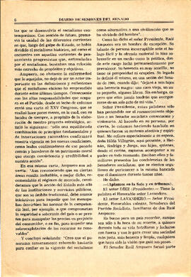 Diario de sesiones del Senado, Sesión 22a. (6)