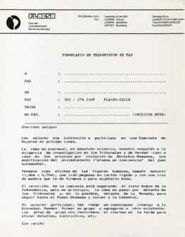 Formulario de transmisión de fax