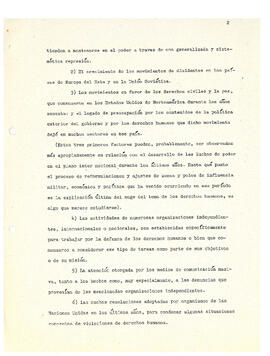 Derechos humanos: sugerencias sobre prioridades para investigación y reflexión (3)