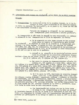 algunas observaciones acerca del informe del Grupo Ad hoc (3)