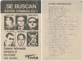 Se buscan estos criminales!!