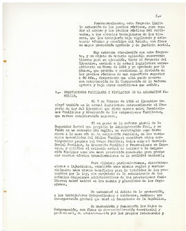 Leyes, proyectos de ley y medidas administrativas durante la Administración Frei en beneficio del...