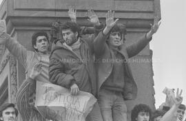 Estudiantes en protesta