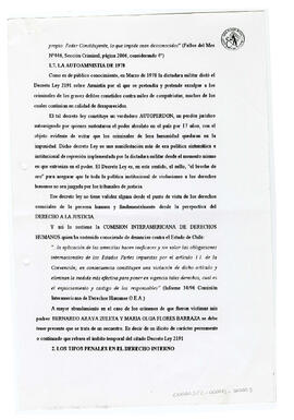 Corte de Apelaciones, Secretaría Criminal, Causa de Fuero, Ingreso N°2182-98 (9)