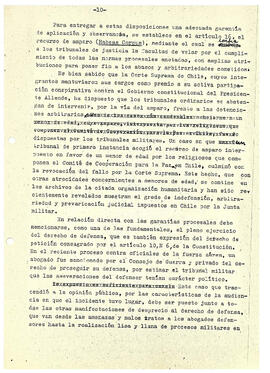 El carácter antijurídico de los procesos contra partidarios y simpatizantes del gobierno de la Un...