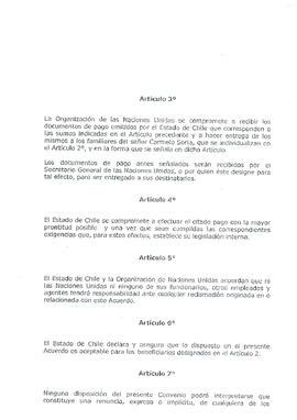 Acuerdo entre la Organización de las Naciones Unidas y el Gobierno de la República de Chile (2)